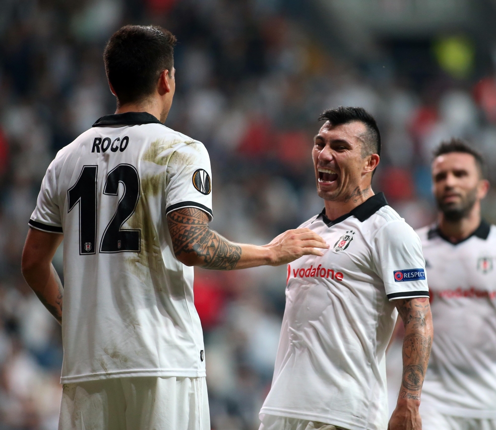 Beşiktaş - Sarpsborg maçından kareler - Görsel 79