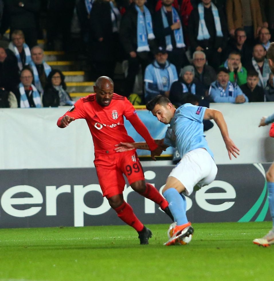 Malmö - Beşiktaş maçından kareler - Görsel 1