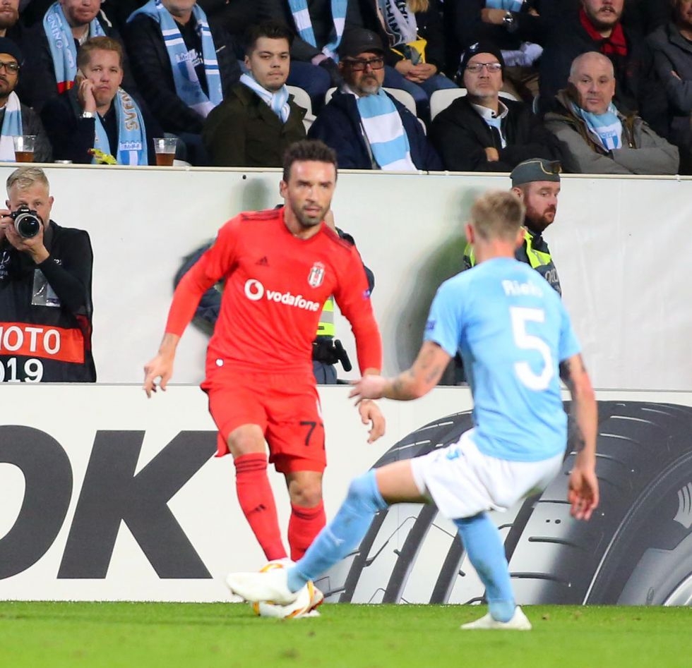 Malmö - Beşiktaş maçından kareler - Görsel 10