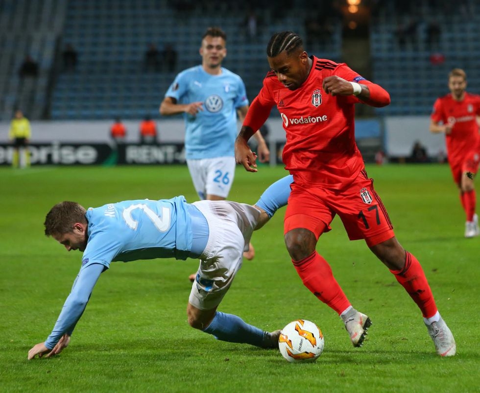 Malmö - Beşiktaş maçından kareler - Görsel 4