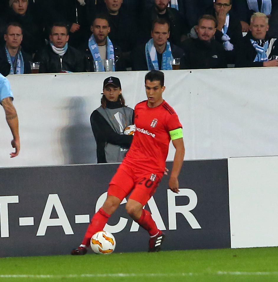 Malmö - Beşiktaş maçından kareler - Görsel 9