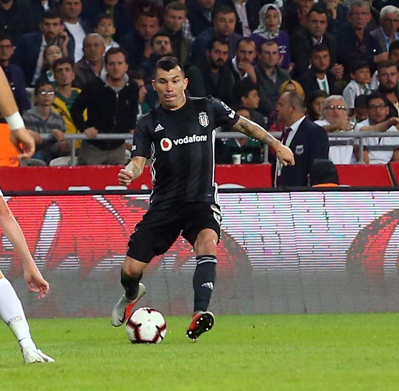 Konyaspor - Beşiktaş maçının ilk yarısından kareler - Görsel 18