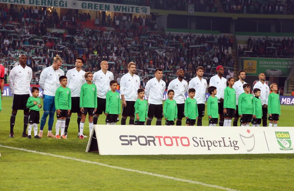 Konyaspor - Beşiktaş maçının ilk yarısından kareler - Görsel 2