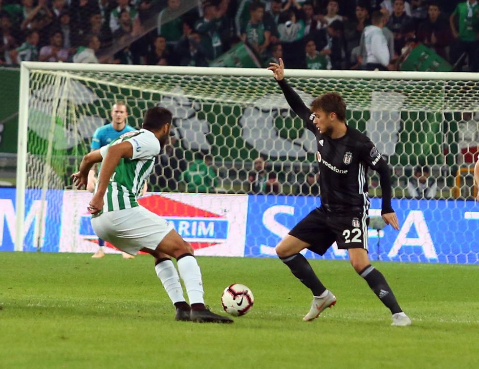 Konyaspor - Beşiktaş maçının ilk yarısından kareler - Görsel 21
