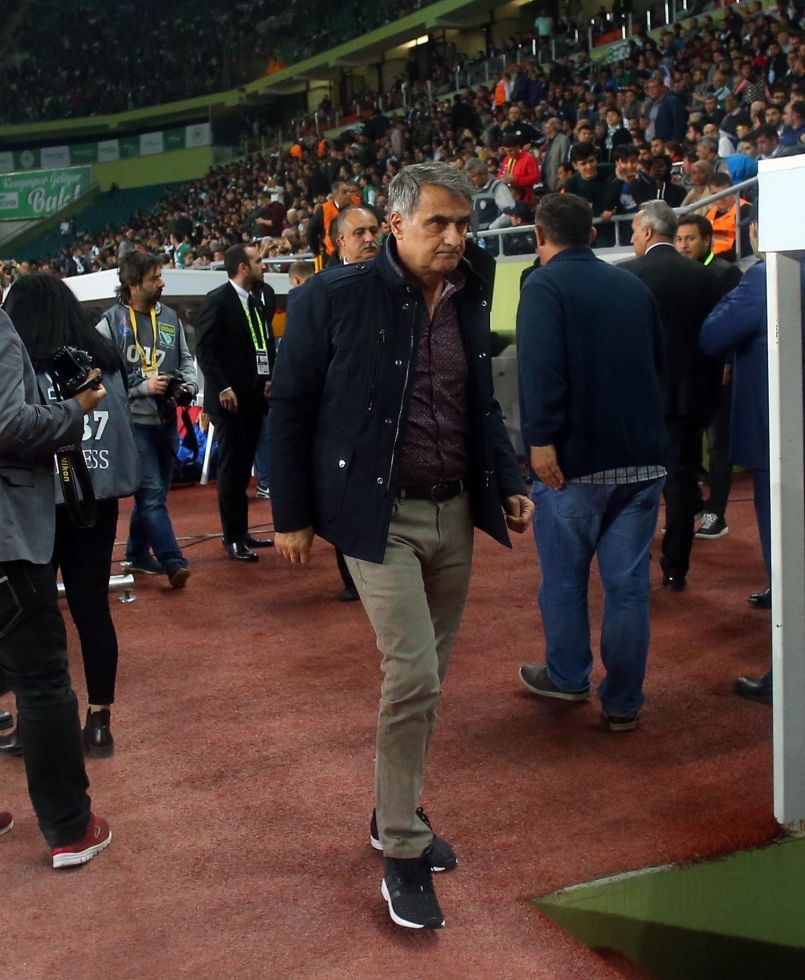 Konyaspor - Beşiktaş maçının ilk yarısından kareler - Görsel 4