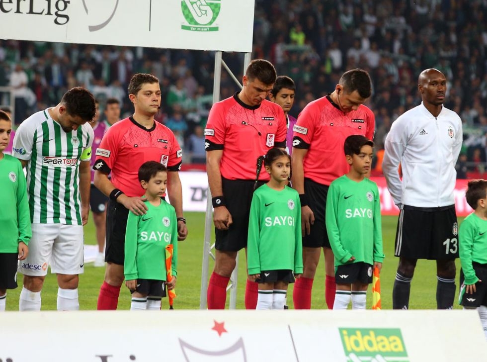 Konyaspor - Beşiktaş maçının ilk yarısından kareler - Görsel 5