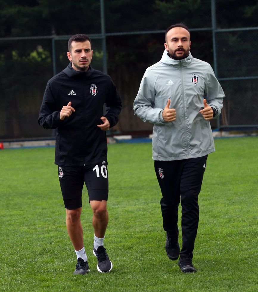 Beşiktaş antrenmanından kareler - Görsel 8