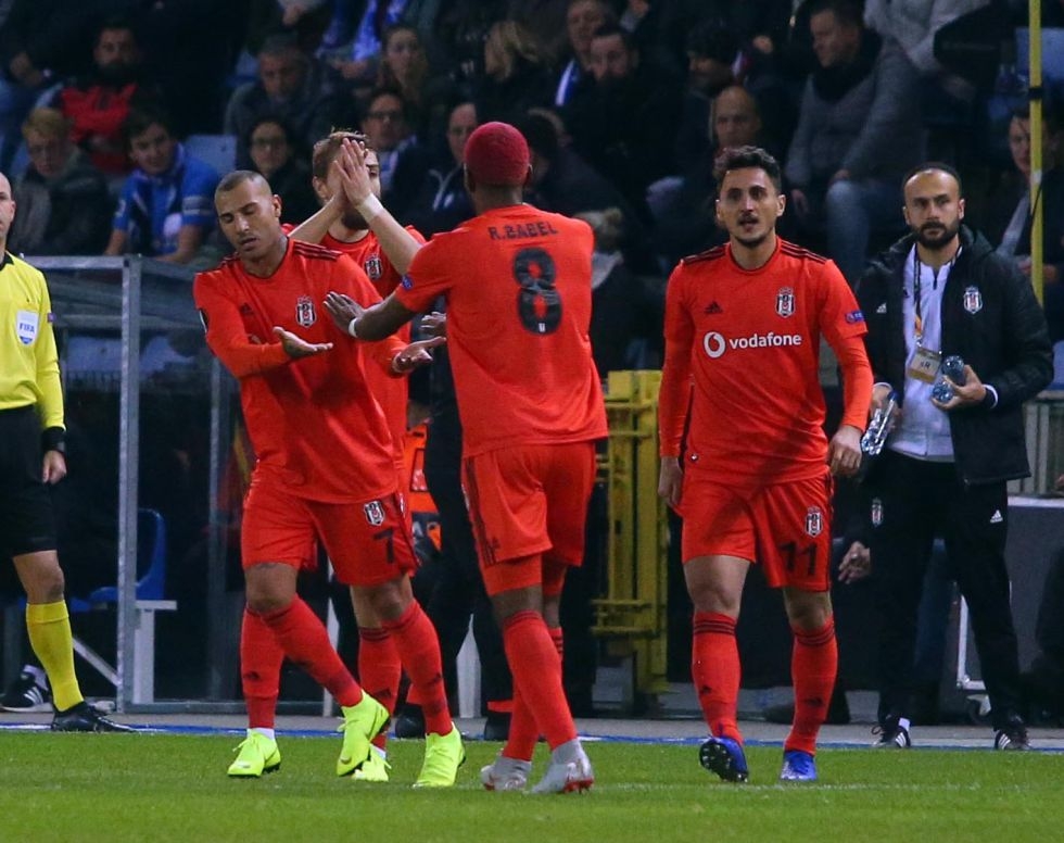 Genk - Beşiktaş maçından kareler - Görsel 1