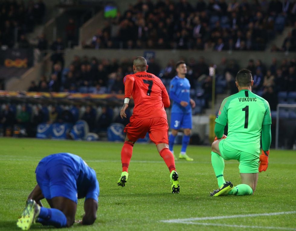 Genk - Beşiktaş maçından kareler - Görsel 14