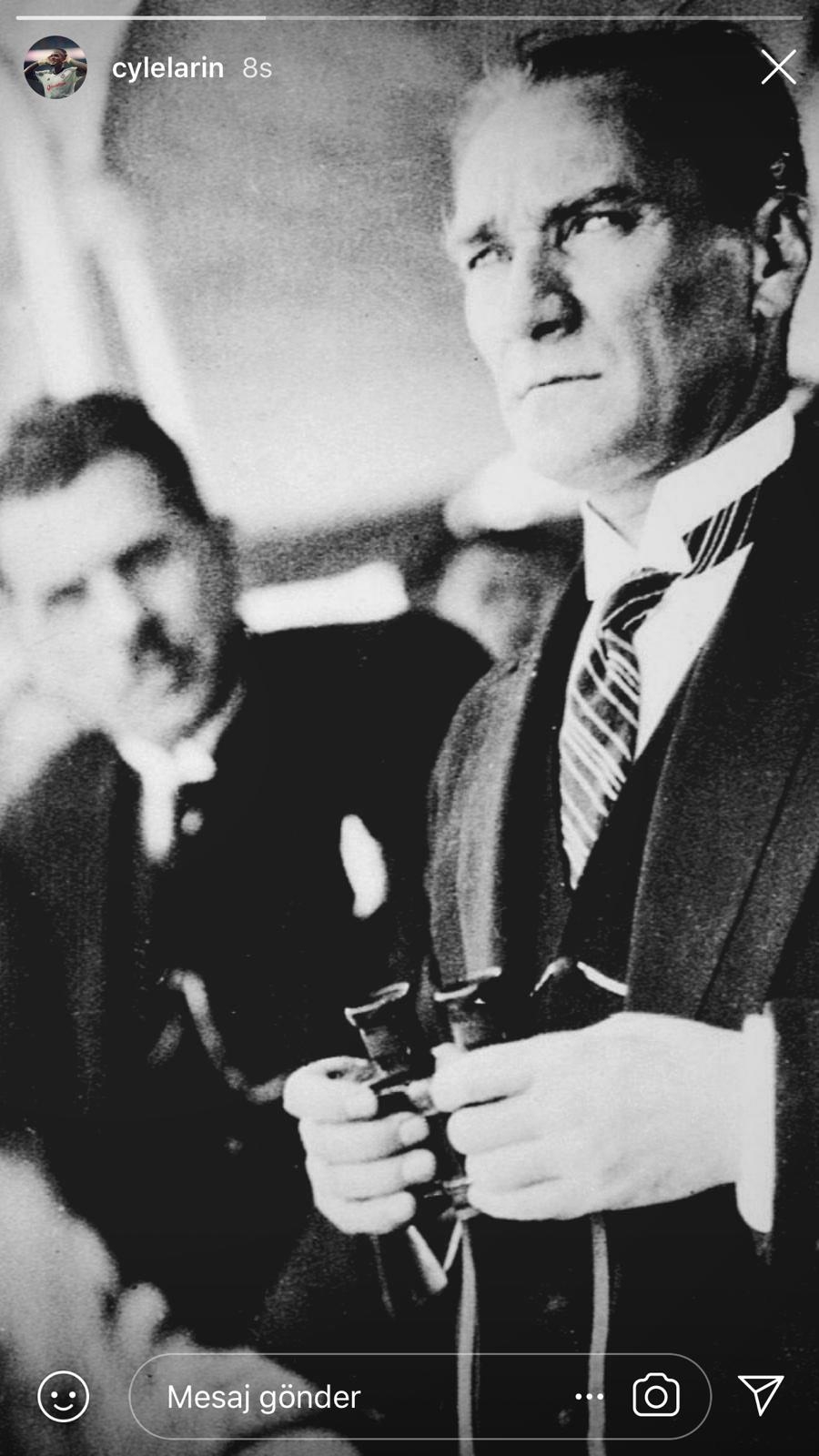 Beşiktaşlı futbolculardan 10 Kasım paylaşımları - Görsel 11