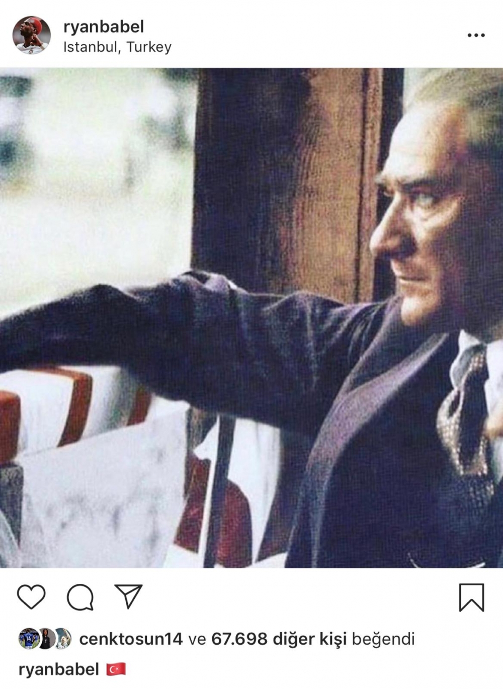 Beşiktaşlı futbolculardan 10 Kasım paylaşımları - Görsel 14