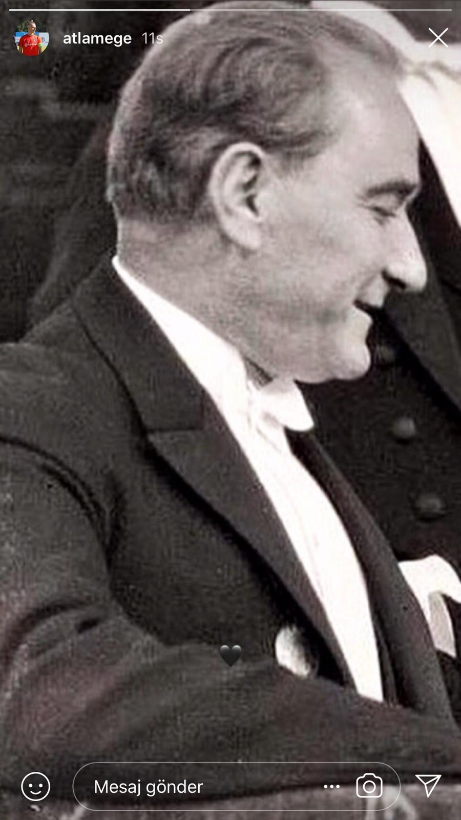 Beşiktaşlı futbolculardan 10 Kasım paylaşımları - Görsel 9