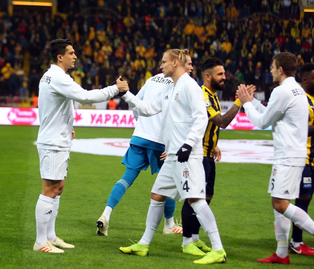 Ankaragücü - Beşiktaş maçından kareler - Görsel 19