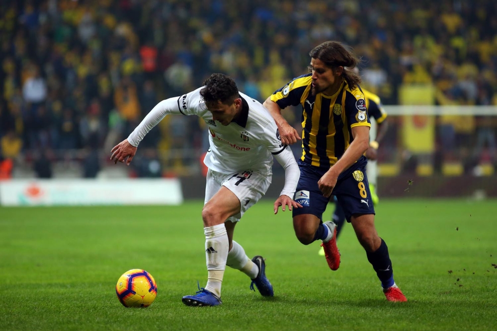 Ankaragücü - Beşiktaş maçından kareler - Görsel 33