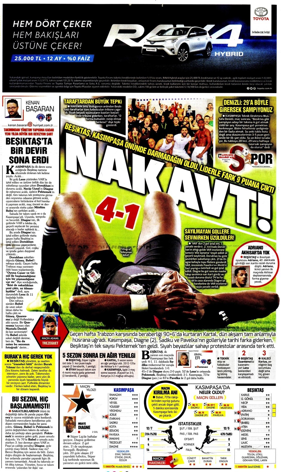 23 Aralık 2018 | Gazetelerin Beşiktaş Manşetleri - Görsel 6