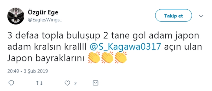 Sosyal medyada Kagawa çılgınlığı! İşte futbolcuya gelen övgü tweetleri - Görsel 22