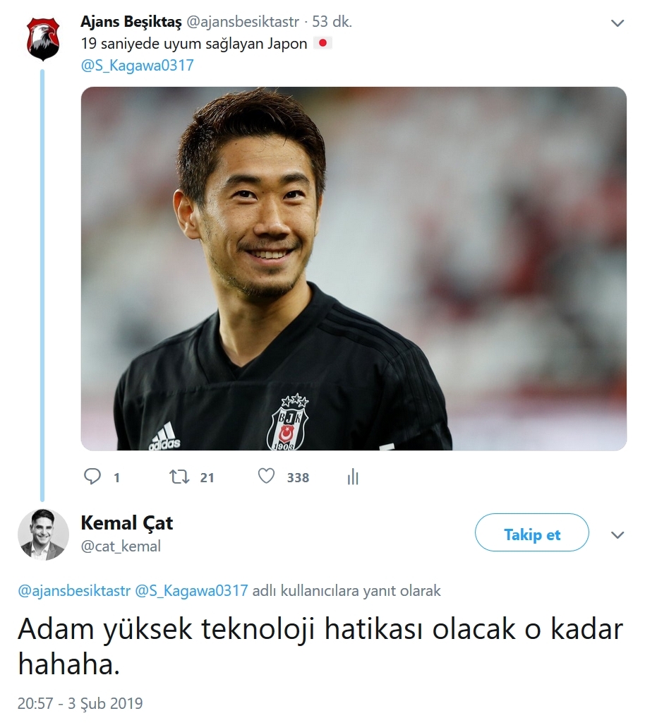 Sosyal medyada Kagawa çılgınlığı! İşte futbolcuya gelen övgü tweetleri - Görsel 5