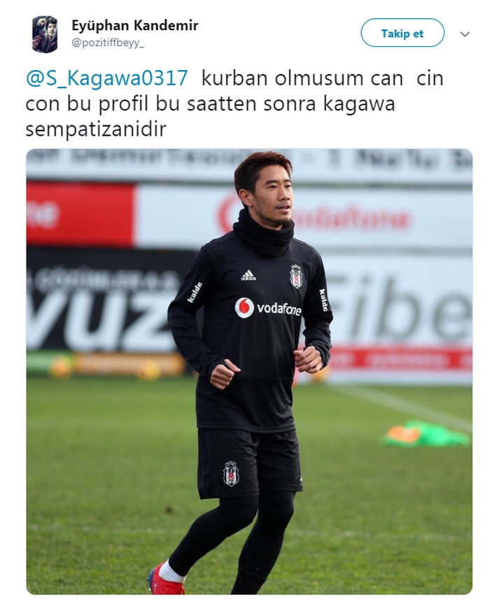 Sosyal medyada Kagawa çılgınlığı! İşte futbolcuya gelen övgü tweetleri - Görsel 9