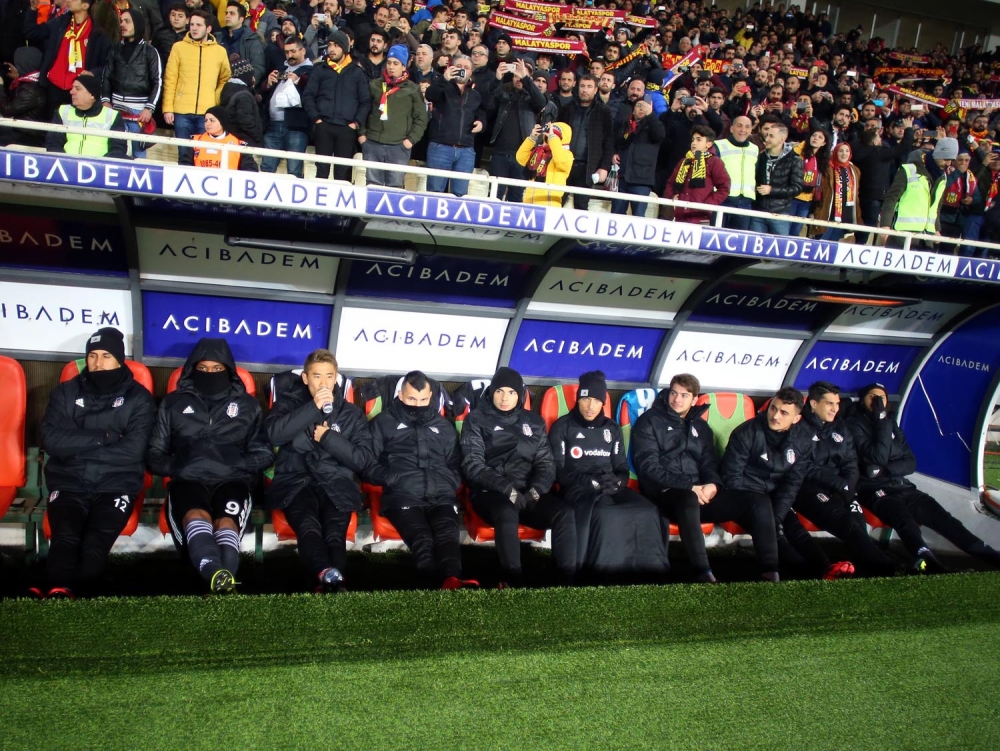 Malatyaspor - Beşiktaş maçından görüntüler - Görsel 5