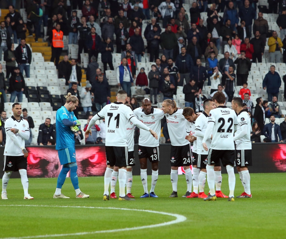 Beşiktaş - Göztepe maçının ilk yarısından kareler - Görsel 22