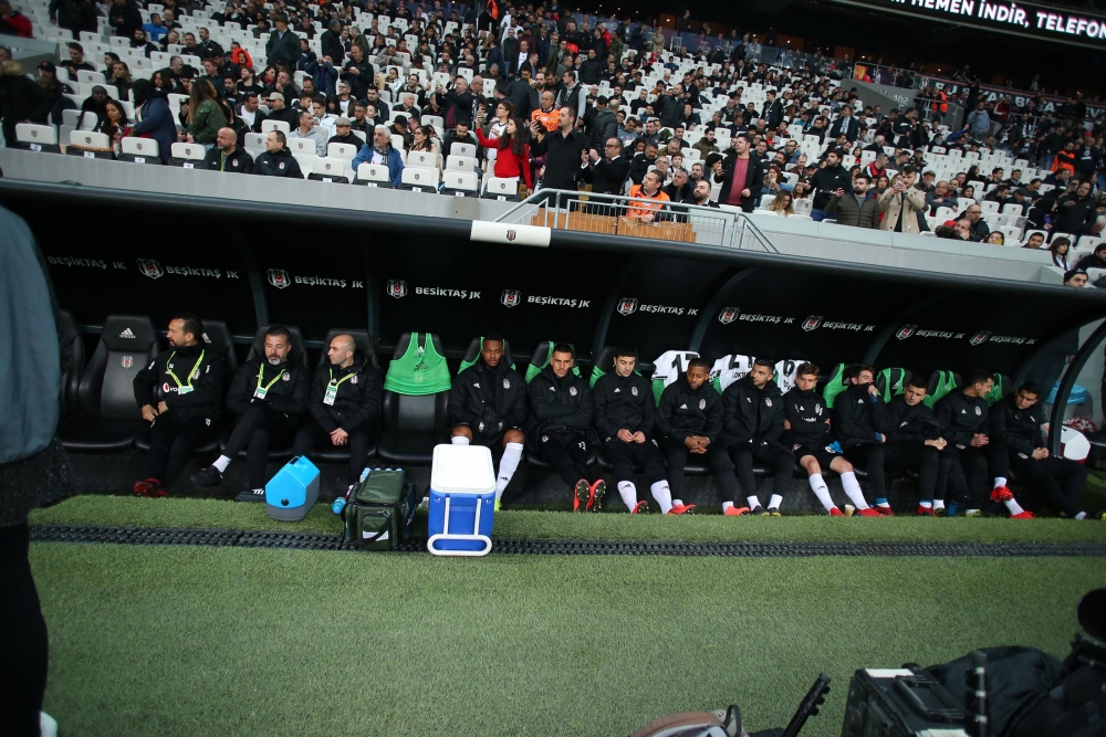 Beşiktaş - Göztepe maçının ilk yarısından kareler - Görsel 24