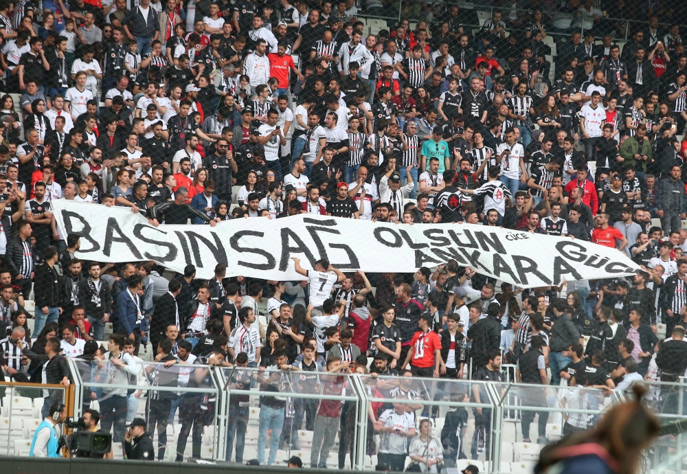 Beşiktaş Kulübü'nden siyah-beyazlı taraftarlara teşekkür! İşte o kareler - Görsel 8