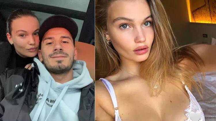 Beşiktaşlı yıldız Oğuzhan Özyakup kalbini Skyler Witschge'e kaptırdı! Ünlü futbolcunun kızı çıktı - Görsel 3