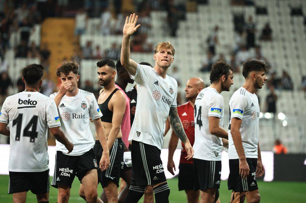 Beşiktaş - Sampdoria maçından kareler - Görsel 13
