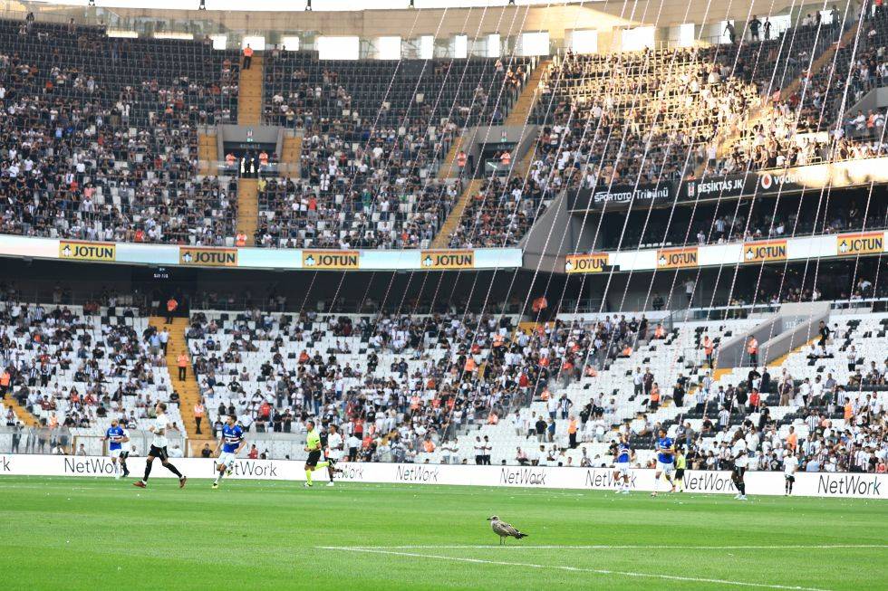 Beşiktaş - Sampdoria maçından kareler - Görsel 3
