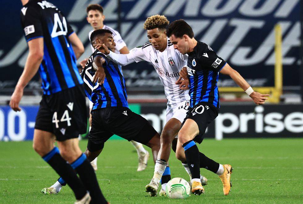 Club Brugge - Beşiktaş maçından kareler - Görsel 17