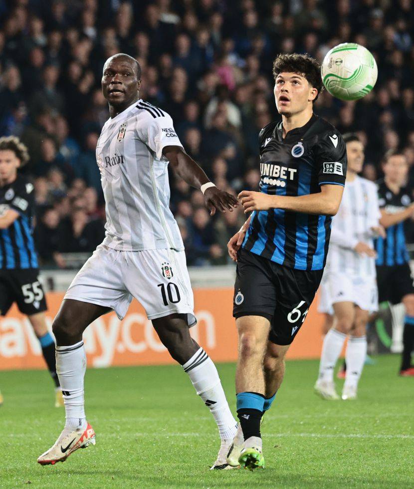 Club Brugge - Beşiktaş maçından kareler - Görsel 20