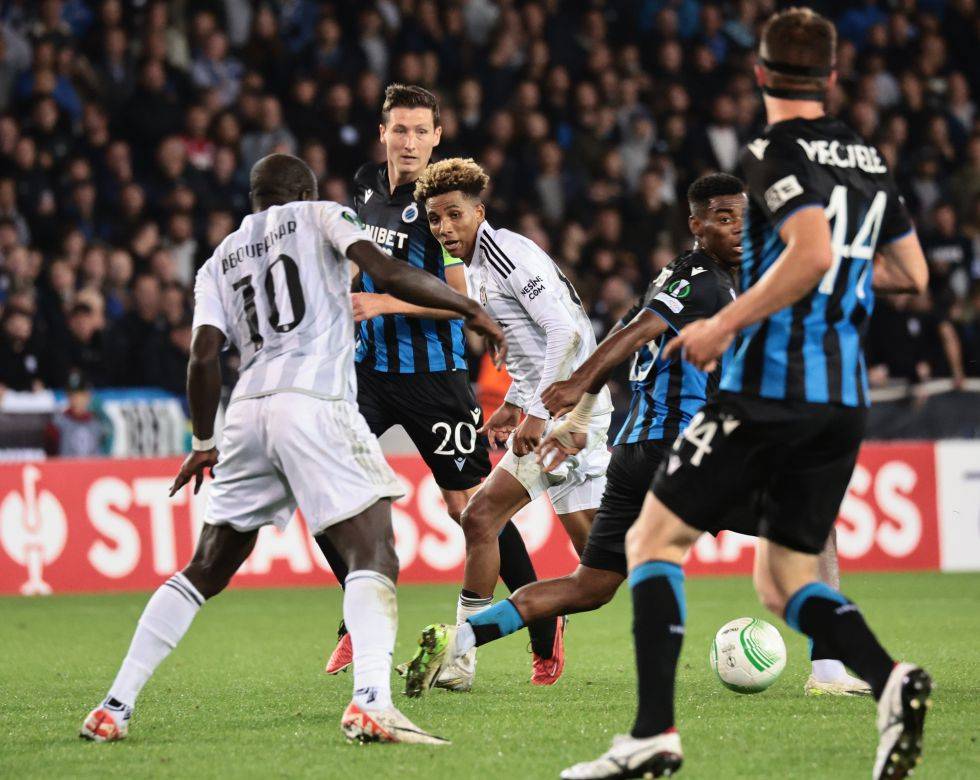 Club Brugge - Beşiktaş maçından kareler - Görsel 21