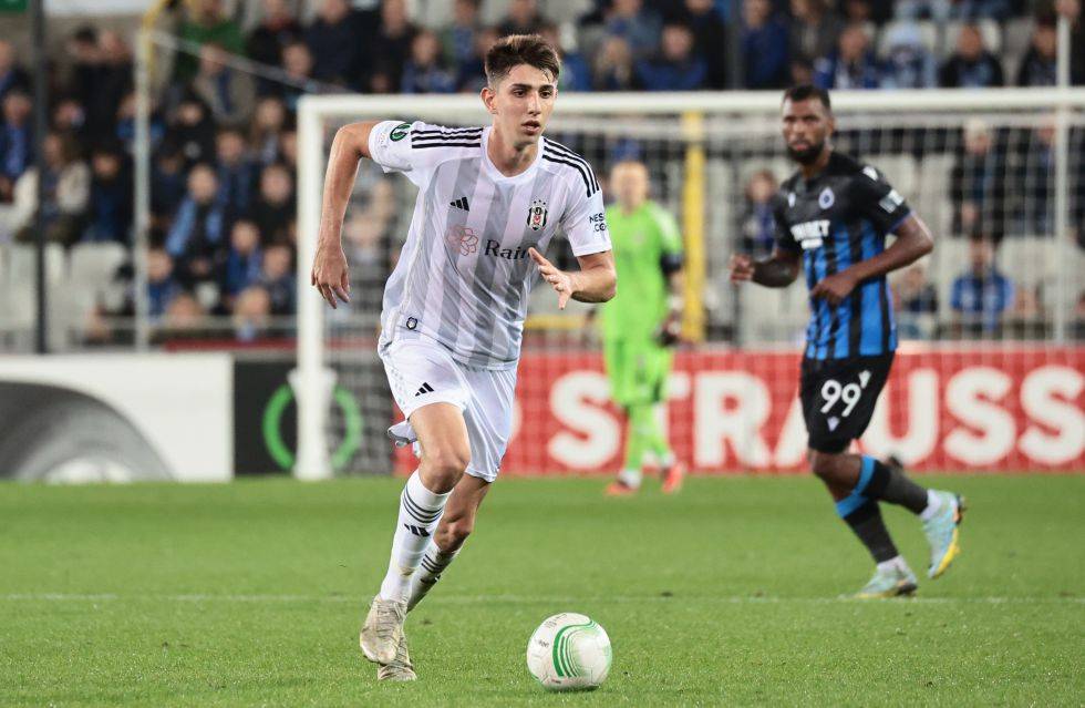 Club Brugge - Beşiktaş maçından kareler - Görsel 26