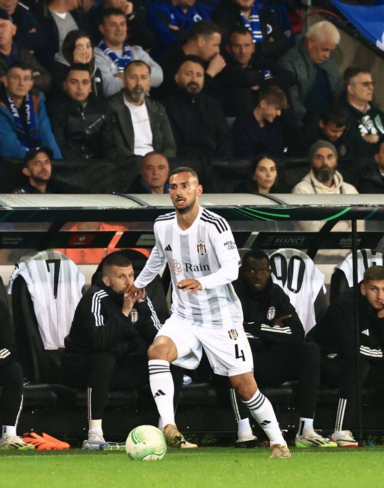 Club Brugge - Beşiktaş maçından kareler - Görsel 31