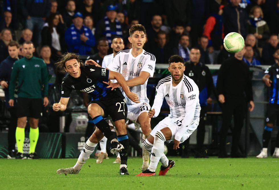 Club Brugge - Beşiktaş maçından kareler - Görsel 32
