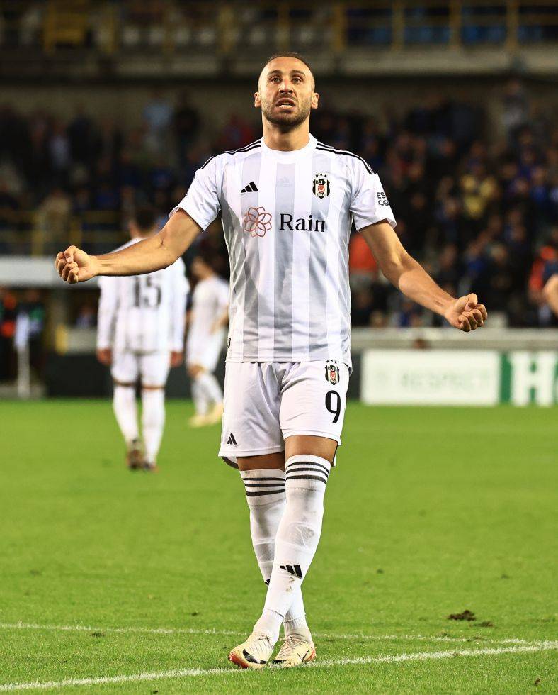 Club Brugge - Beşiktaş maçından kareler - Görsel 42