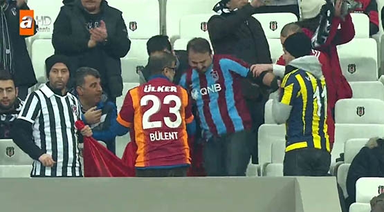 Vodafone Arena'da farklı renkler yanyana! - Görsel 3