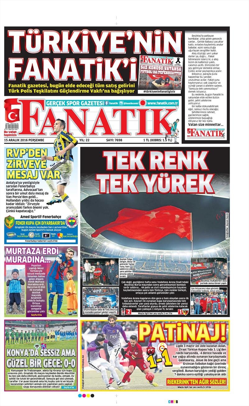 15 Aralık 2016 | İşte gazetelerin Beşiktaş manşetleri - Görsel 9