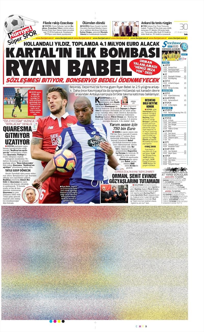 20 Aralık 2016 | İşte gazetelerin Beşiktaş manşetleri - Görsel 9