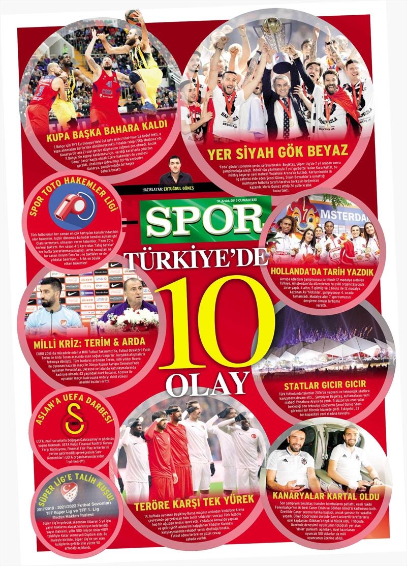 31 Aralık 2016 | İşte gazetelerin Beşiktaş manşetleri - Görsel 11