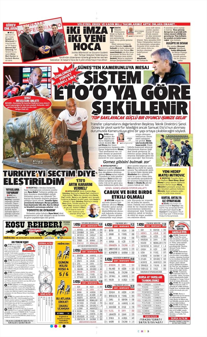 4 Ocak 2017 | İşte gazetelerin Beşiktaş manşetleri - Görsel 6