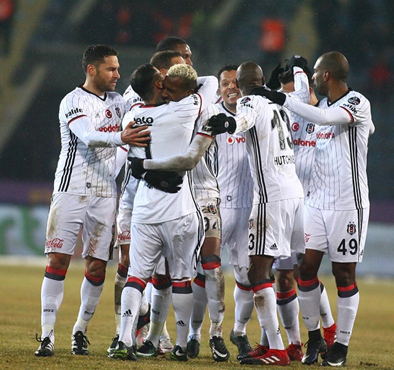 Osmanlıspor - Beşiktaş maçından kareler - Görsel 15