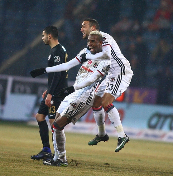 Osmanlıspor - Beşiktaş maçından kareler - Görsel 21