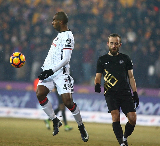Osmanlıspor - Beşiktaş maçından kareler - Görsel 27