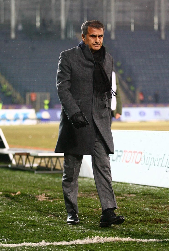 Osmanlıspor - Beşiktaş maçından kareler - Görsel 30