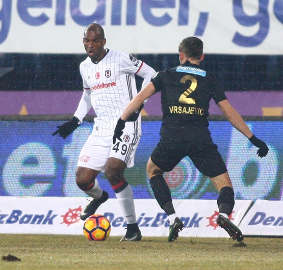 Osmanlıspor - Beşiktaş maçından kareler - Görsel 31