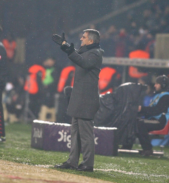 Osmanlıspor - Beşiktaş maçından kareler - Görsel 34