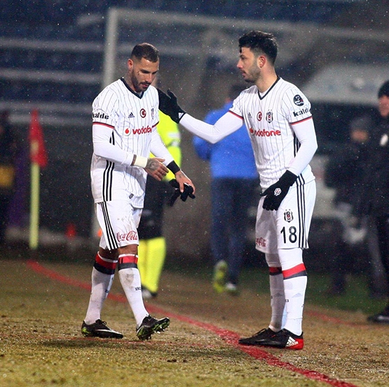 Osmanlıspor - Beşiktaş maçından kareler - Görsel 38