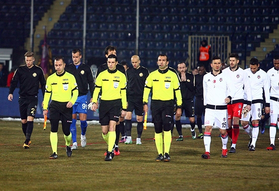 Osmanlıspor - Beşiktaş maçından kareler - Görsel 44