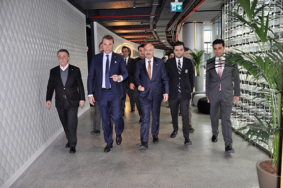 Vodafone Arena'daki çalışma ofisleri törenle açıldı - Görsel 14